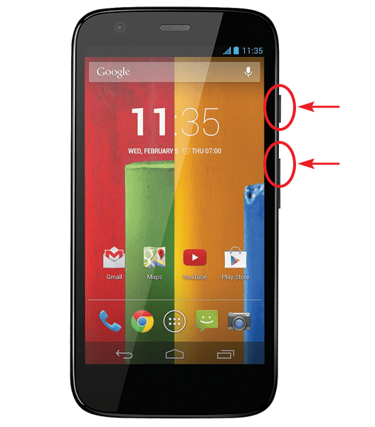 Formatear o resetear motorola g moto g mg