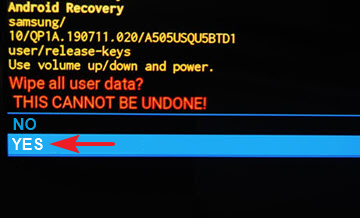como formatear o resetear galaxy a10
