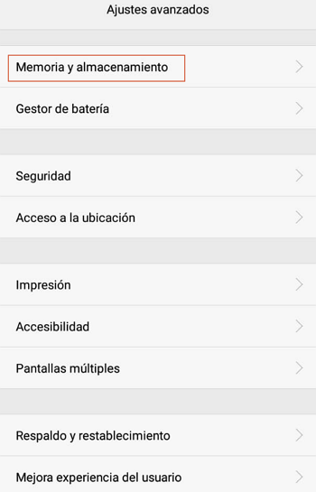 Como formatear la tarjeta de memoria desde el teléfono paso 3