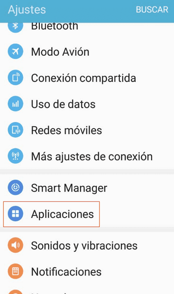 Como mover aplicaciones desde dispositivos Samsung paso 2