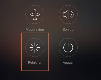 Como reiniciar el teléfono