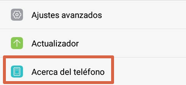 Cómo saber mi número de celular utilizando WhatsApp desde el menú de ajustes del dispositivo paso 2