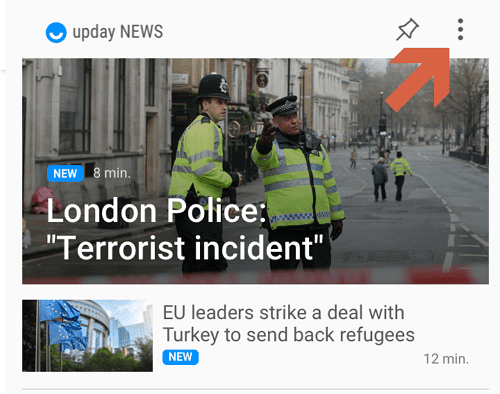 Desactivar notificaciones de upday paso 2
