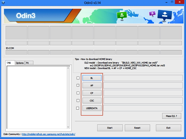Solucionar error Custom binary blocked con Odin desde la PC paso 4