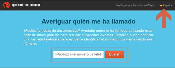 encontrar número indeseado en quien me ha llamado