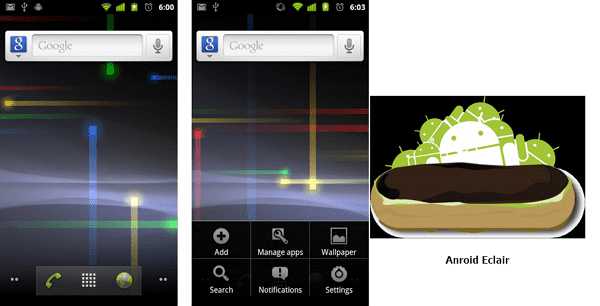 Android eclair 2.0