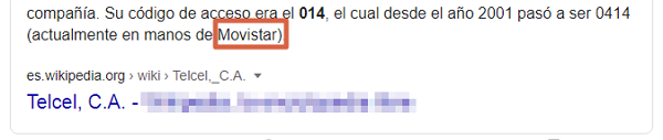 Como saber que compañía es un celular con código MMI paso 5