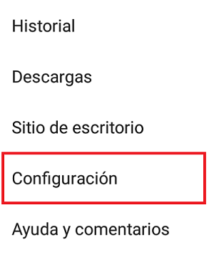 Configuración para escoger dónde guardar un archivo antes de descargarlo paso 2.