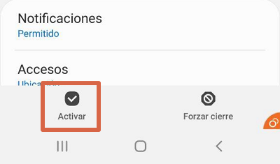 Cómo activar Android System Webview paso 5