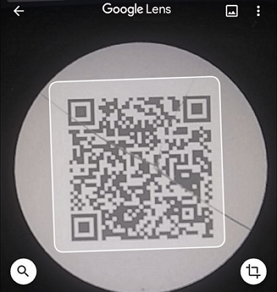 Escanear código QR con Google Lens paso 3