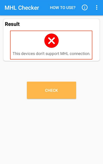 Verificar compatibilidad de MHL en telefono con app externa paso 3