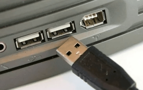cambiar de puerto USB