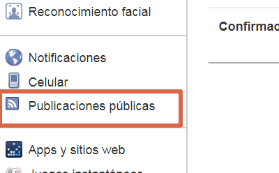 Activar los seguidores en Facebook versión clásica paso 3