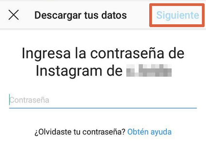 Cómo recuperar mensajes borrados de Instagram con el respaldo de datos paso 8.