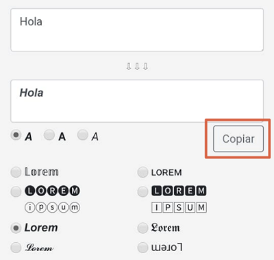 Cómo usar negritas y cursivas en Facebook desde el móvil paso 4