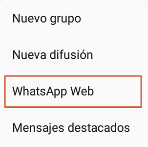 Cómo cerrar sesión en todos los dispositivos de WhatsApp web paso 2