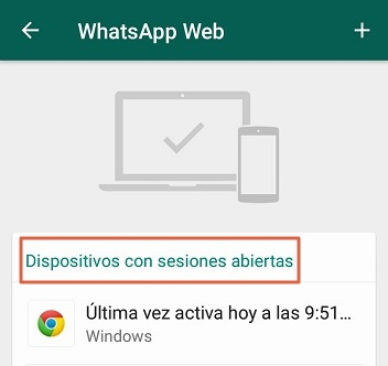 Cómo iniciar sesión en WhatsApp Web dispositivos con sesiones abiertas