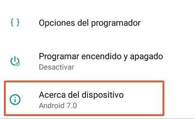 Cómo quitar el modo carga en el teléfono desde las configuraciones paso 2