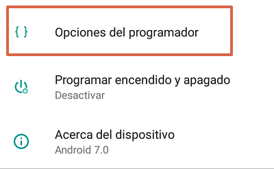 Cómo quitar el modo carga en el teléfono desde las configuraciones paso 4