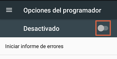 Cómo quitar el modo carga en el teléfono desde las configuraciones paso 5