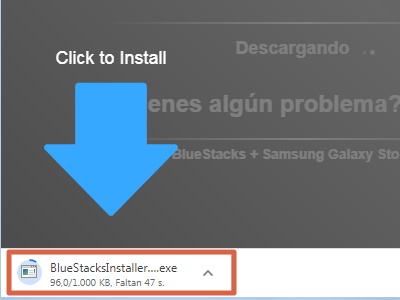 Instalar BlueStack para utilizar Instagram en PC paso 1