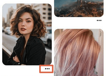 Cómo descargar imágenes de Pinterest en el feed o tablero desde el celular paso 1