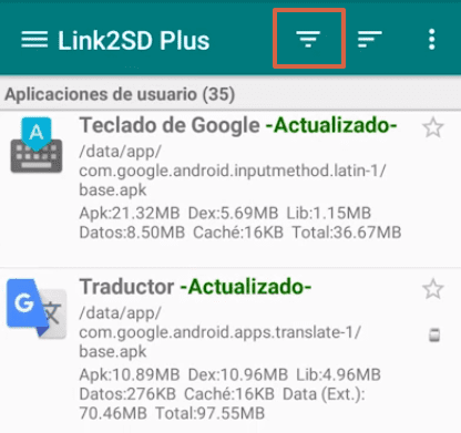 Cómo mover las aplicaciones a la SD en Android usando Link2SD paso 2